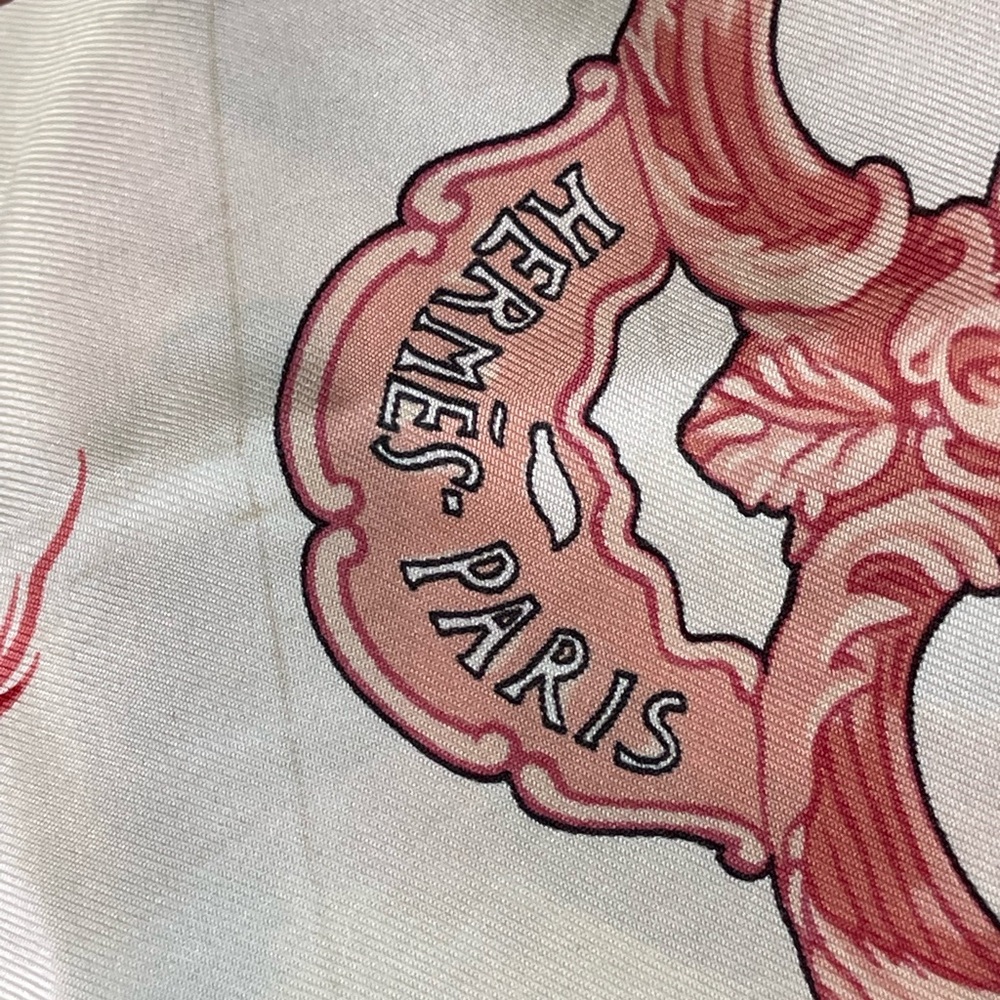 COPY - Hermès Turqveries En L’Honneur De Mr Le T. Silk Scarf. - Picture 9 of 16